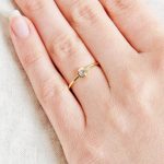 Herkimer Diamond Silver or Gold Ring - Image 2