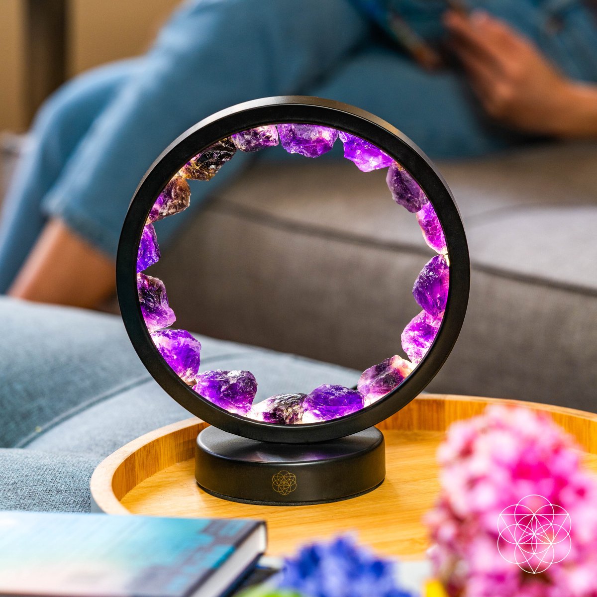 i-am-at-peace-spiritual-protection-amethyst-lamp-8956847 I Am At Peace - Spiritual Protection Amethyst Lamp - Image 2