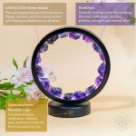I Am At Peace - Spiritual Protection Amethyst Lamp - Image 5