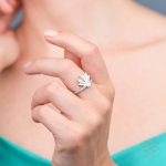 I Am Divinely Guided: 111 Angel Number Silver Lotus Ring - Image 2