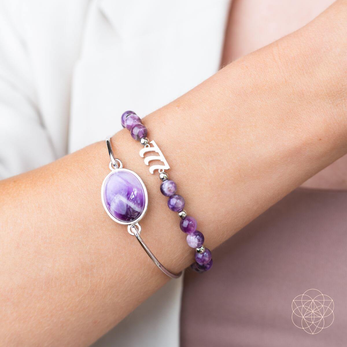 i-am-fortunate-777-lucky-amethyst-bracelet-set-4033681 I Am Fortunate - 777 Lucky Amethyst Bracelet Set - Image 2