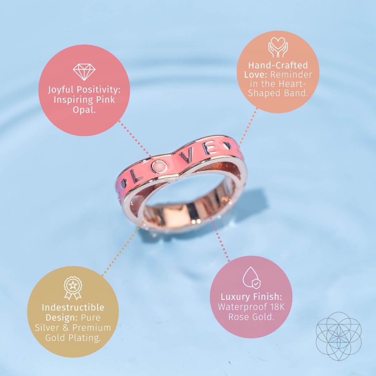i-love-my-life-heart-awakening-pink-opal-ring-6037434 I Love My Life - Heart Awakening Pink Opal Ring - Image 4