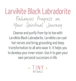 Larvikite Black Labradorite Energy Bracelet - Image 3