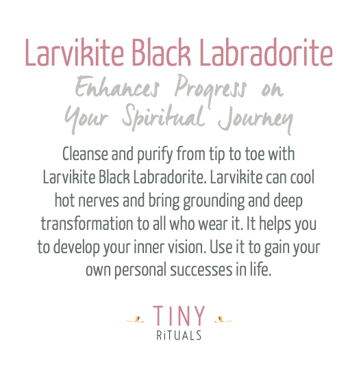 lavikiteblacklabradorite Larvikite Black Labradorite Energy Bracelet - Image 3