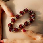 Natural Garnet Healing Bracelet - Image 3