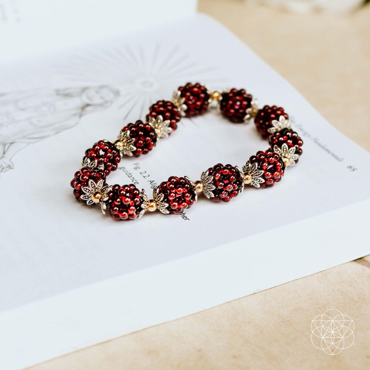 natural-garnet-healing-bracelet-3500083 Natural Garnet Healing Bracelet - Image 5