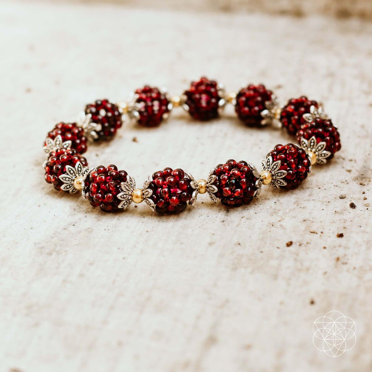 natural-garnet-healing-bracelet-6582255 Natural Garnet Healing Bracelet - Image 1