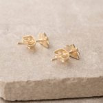 Lotus Stud Earrings - Image 2
