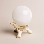 Selenite Sphere with Tripod - Image 4
