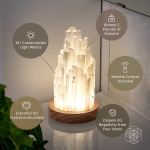 The Cleanse-All Selenite Lamp - 2 Pounds of Healing Power - Image 5