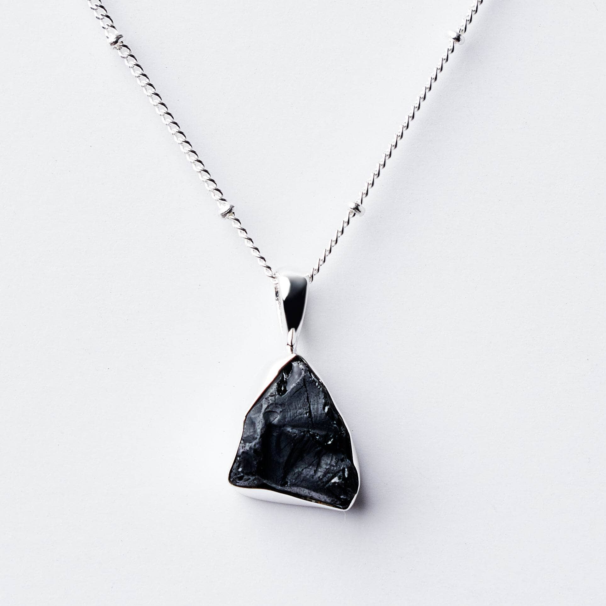 tinyrituals2171 Black Tourmaline Raw Crystal Necklace - Image 4