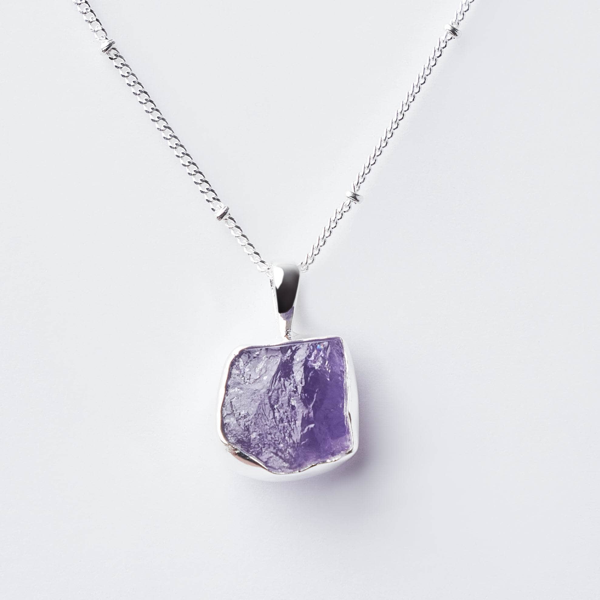 tinyrituals2173 Amethyst Raw Crystal Necklace - Image 5