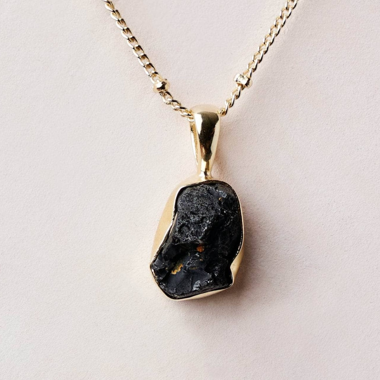tinyrituals2264 Black Tourmaline Raw Crystal Necklace - Image 3