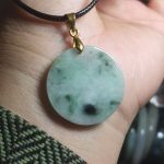 Jadeite Wu Shi Pai Pendant - Image 3