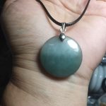 Jadeite Wu Shi Pai Pendant