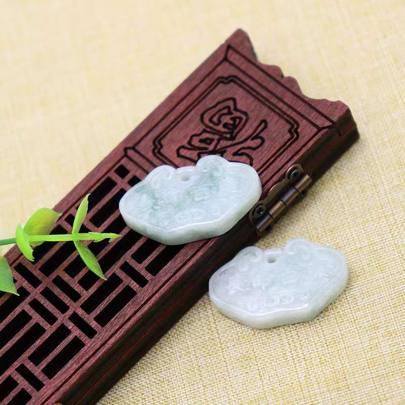 fcsc-028 Jade Longevity Lock Pendant - Image 5