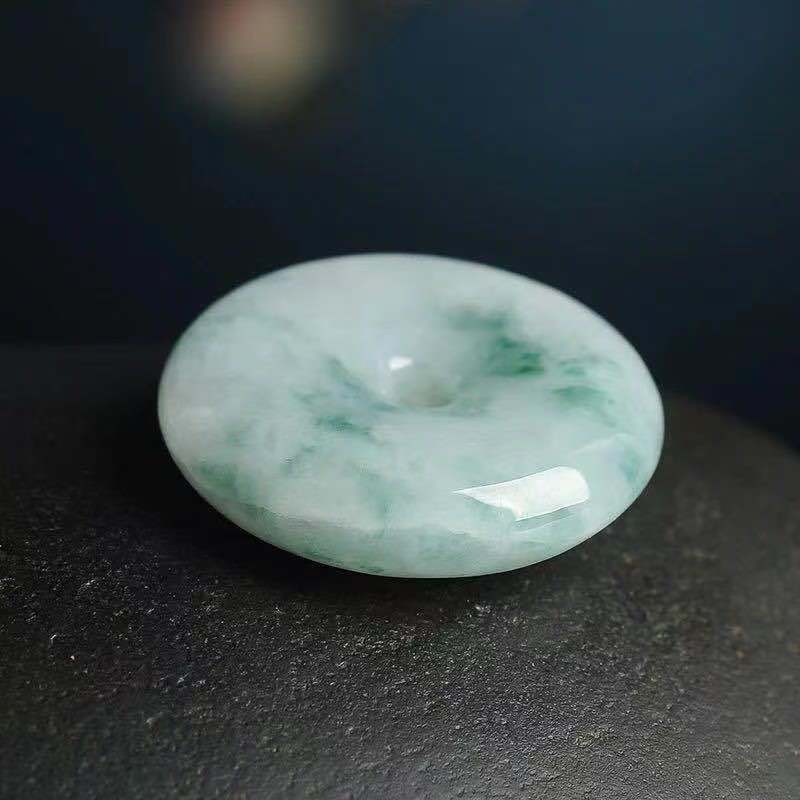 fcsc-035 Jade Peace Buckle Pendant - Image 4