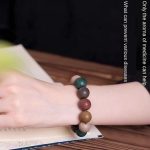 Incense Beads Bracelet – Ancient Five Elements Ambergris Buddhist Wrist Mala - Image 8