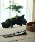 Yunhai Incense Holder Incense Burner Solid Wood Sandalwood Incense Plug Backflow Incense Wire Incense Holder Zen Hand-carved Gift - Image 4