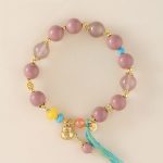 Peach Blossom Incense Beads Bracelet