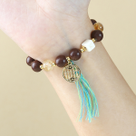 Citrine Incense Beads Bracelet - Image 4