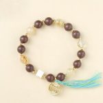 Citrine Incense Beads Bracelet