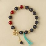 Ruyi Lock Incense Beads Bracelet