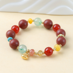 Green East Mausoleum Incense Beads Bracelet - Image 2