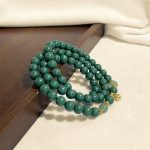 Green Dragon Incense Beads Bracelet