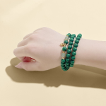 Green Dragon Incense Beads Bracelet - Image 3
