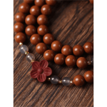 Plum Blossom Incense Beads Bracelet - Image 5