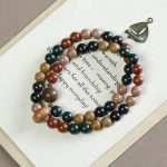 Ancient Five-element Incense Bead Bracelet - Image 5