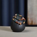 Ancient Five-element Incense Bead Bracelet - Image 4