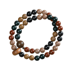 Ancient Five-element Incense Bead Bracelet - Image 2