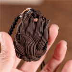 Nine-tailed Fox Incense Cards Pendant - Image 2