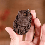 Nine-tailed Fox Incense Cards Pendant - Image 3